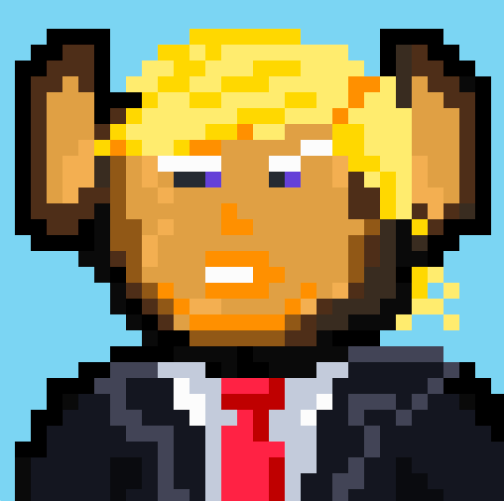 ​Donald Trump Non-Fungible Ape，一种个价值0.7E 的稀有猿